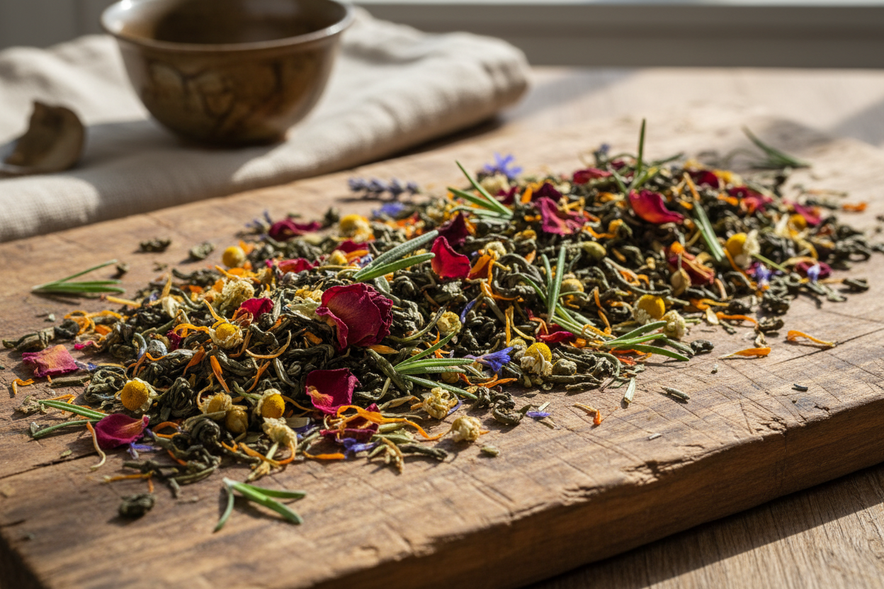 loose leaf tea blend